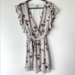 NWOT She & Sky Floral Sundress Dress M